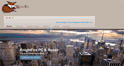 Desktop Screenshot of knightfoxpc.com