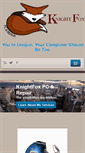 Mobile Screenshot of knightfoxpc.com