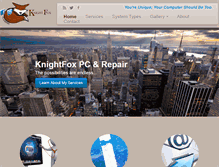 Tablet Screenshot of knightfoxpc.com